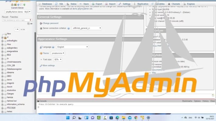 phpMyAdmin