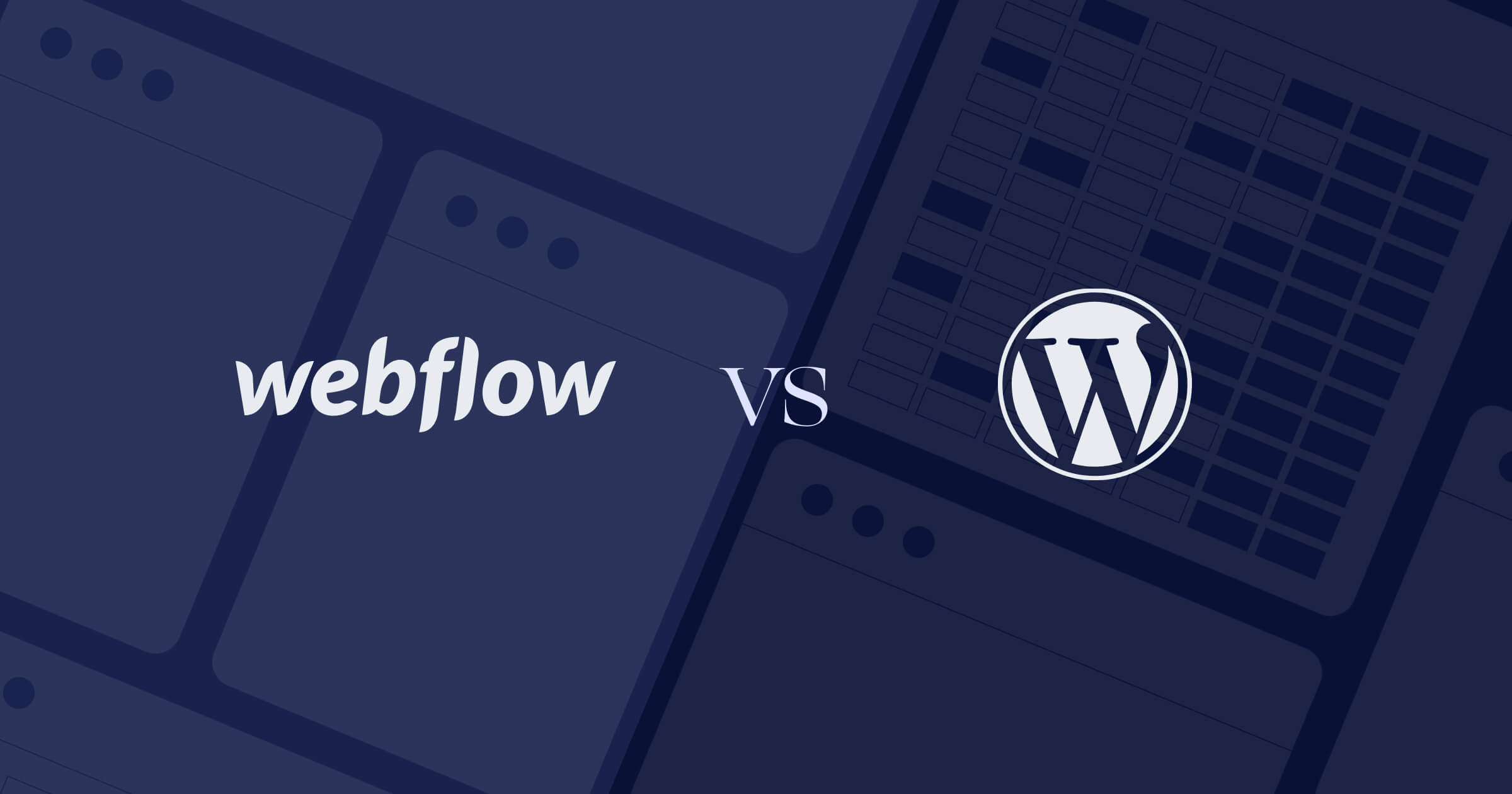 Webflow vs. WordPress