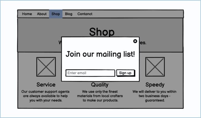 What is a Pop-up?