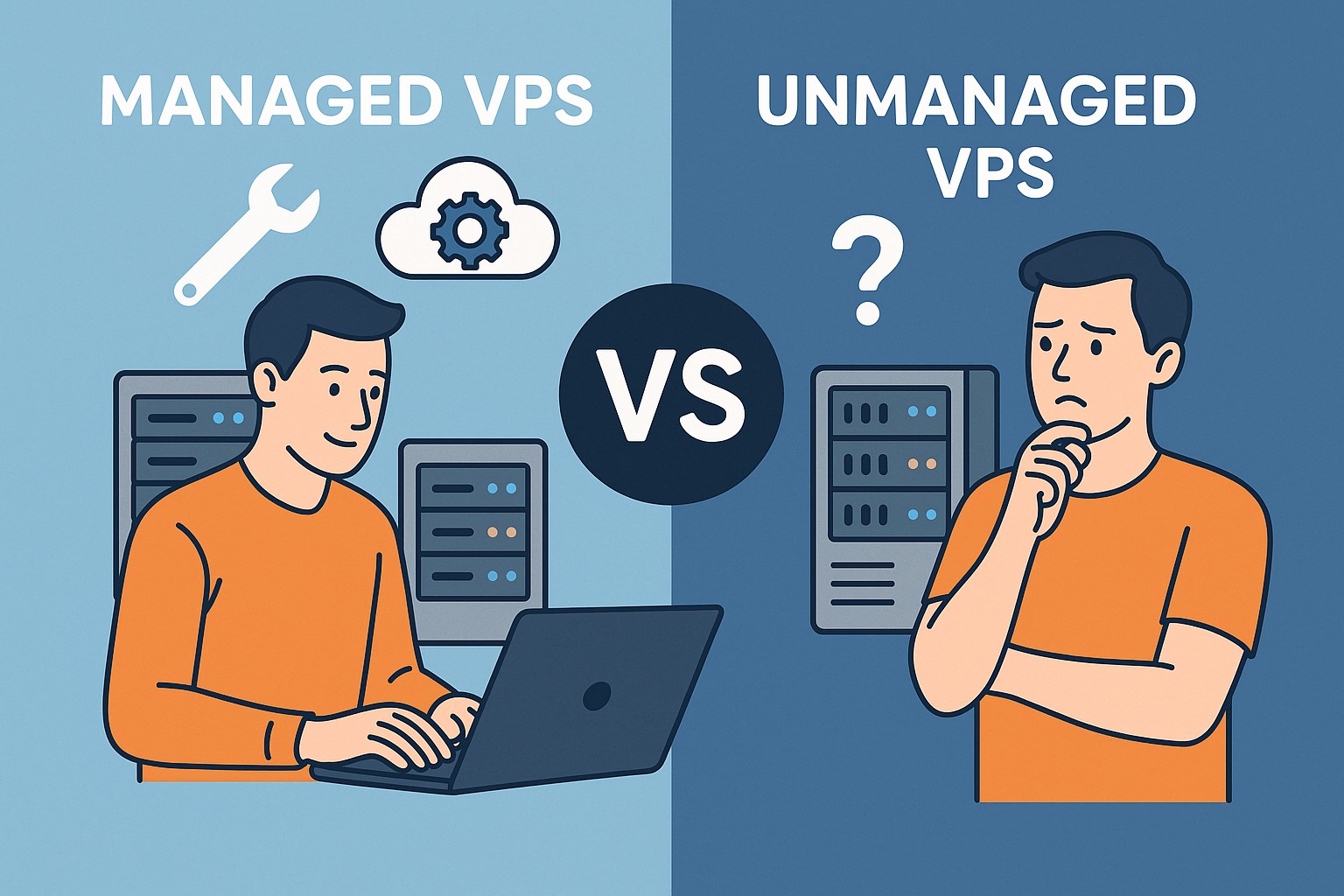 Managed VPS vs. Unmanaged VPS